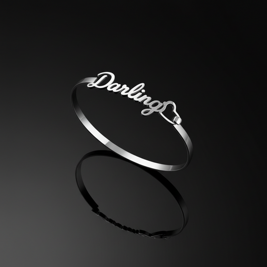 Darling zilveren armband met gravure - Love Notes collectie