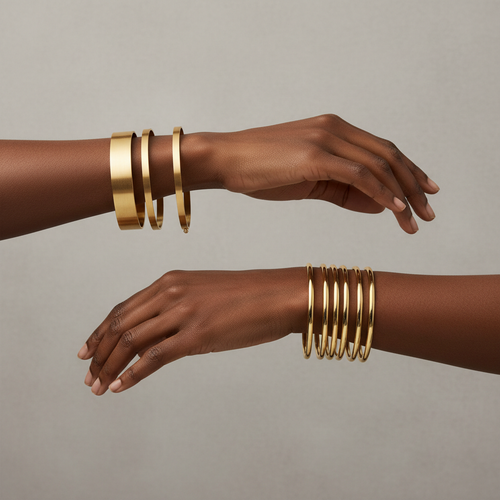Timeless gouden armbanden voor gravure